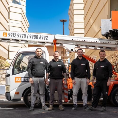 JSBezzina Removals & lifting the whole team